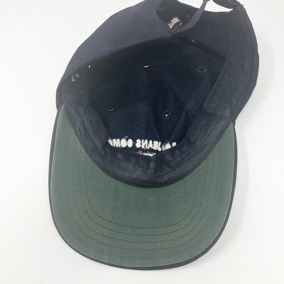 Polo Jeans Co Ralph Lauren Hat Cap Strap Back Mens One Size Navy USA Flag - Picture 5 of 7